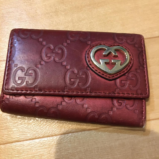 Gucci(グッチ)の専用　グッチ　キーケース　レッド系 レディースのファッション小物(キーケース)の商品写真