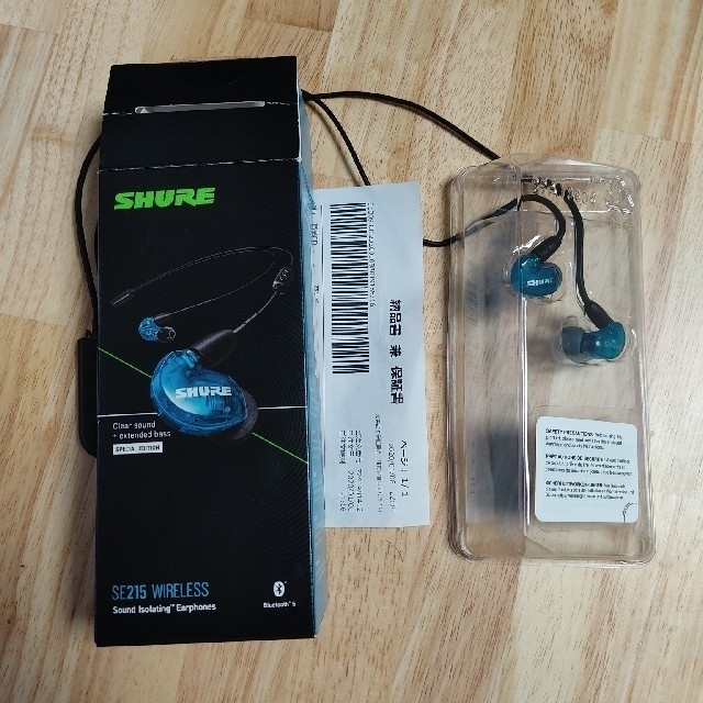 SHURE イヤホン SE215m  Special Edition マイク付き