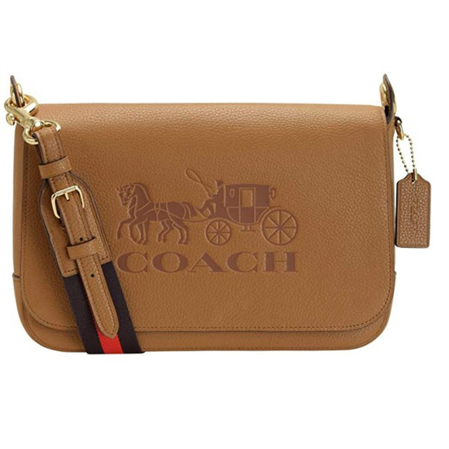 未使用！COACH コーチ クロスボディ ショルダーバッグ ライトサドル