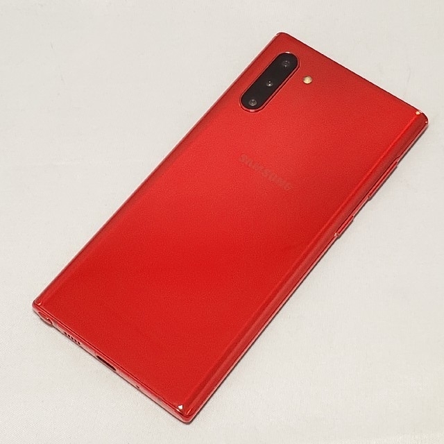 海外版　Galaxy Note 10　5G  楽天モバイル動作可能　Red