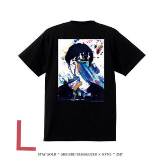 シュプリーム(Supreme)のUNION SODA MEGURU YAMAGUCHI×KYNE  黒　L(Tシャツ/カットソー(半袖/袖なし))