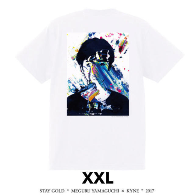 MEGURU YAMAGUCHI × KYNE UNION SODA 白　xxl