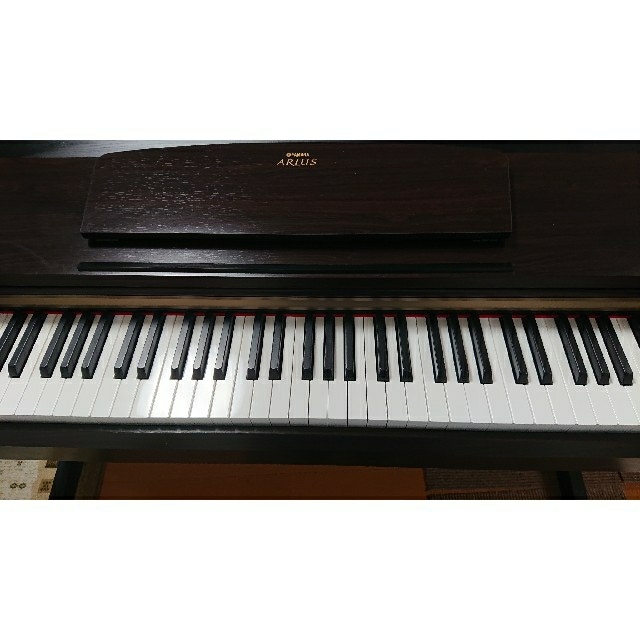 ヤマハ(ヤマハ)の送料込み 超美品&椅子付き YAMAHA 電子ピアノ ARIUS YDP-161 楽器の鍵盤楽器(電子ピアノ)の商品写真