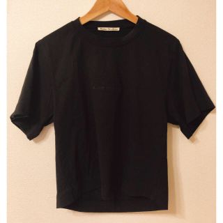 アクネ(ACNE)のAcne Studios 黒Tシャツ(Tシャツ(半袖/袖なし))