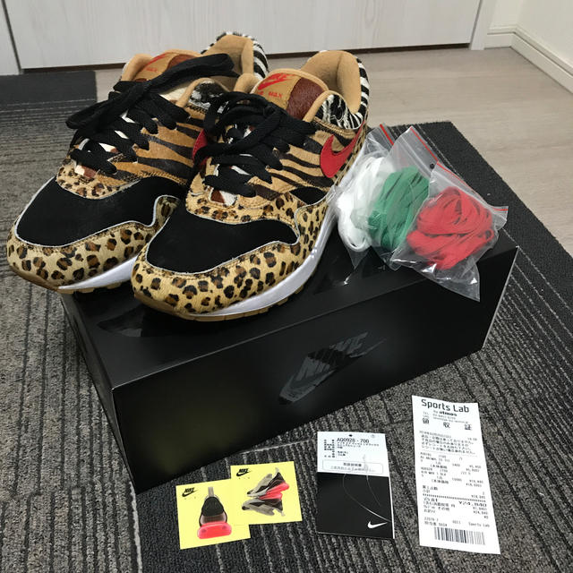 NIKE - NIKE AIR MAX1 DLX アニマル27.5センチ美品