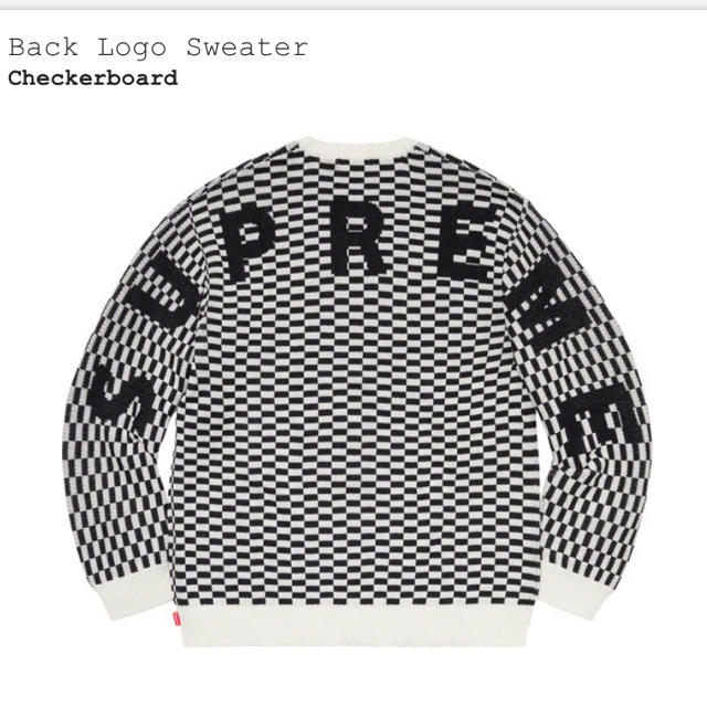 supreme Back Logo Sweater Mサイズ 【中古】 49.0%割引 www.gold-and