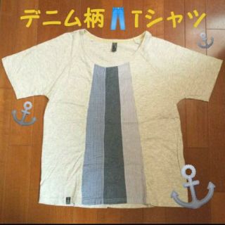 ノーザントラック(NORTHERN TRUCK)のデニム柄Tシャツ(Tシャツ(半袖/袖なし))