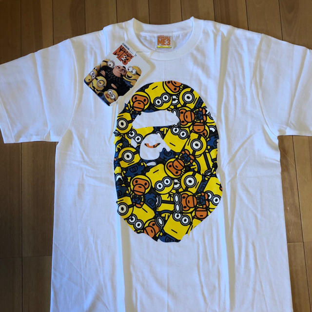 ミニオン A BATHING APE アベイシングエイプ Tシャツ Mサイズ-www ...