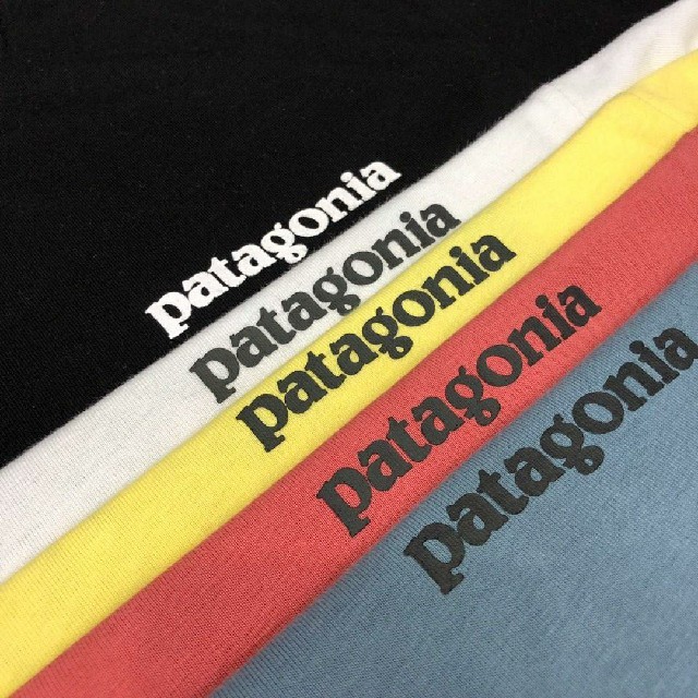 patagonia(パタゴニア)の海外正規品　即日発送　patagonia　半袖Tシャツ　ブルー　XLサイズ メンズのトップス(Tシャツ/カットソー(半袖/袖なし))の商品写真