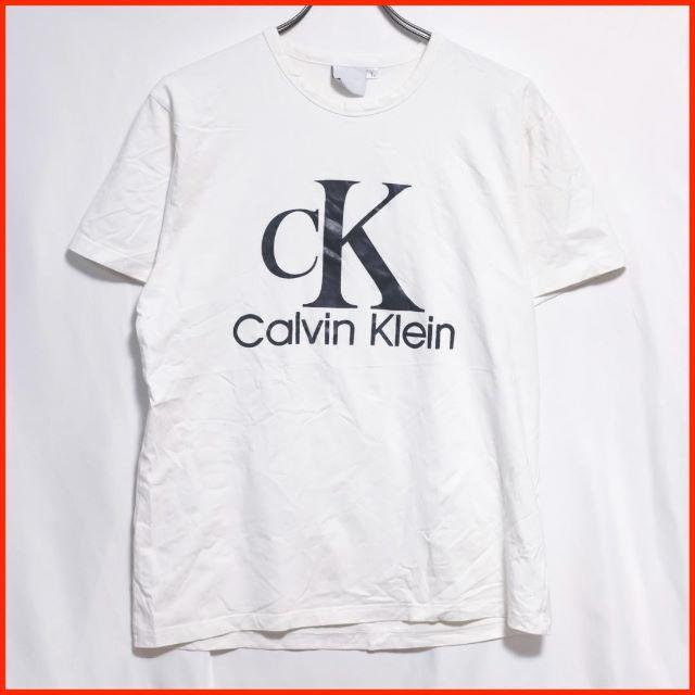 【ユーロ古着】カルバンクラインCK ブランドTシャツ メンズのトップス(Tシャツ/カットソー(半袖/袖なし))の商品写真