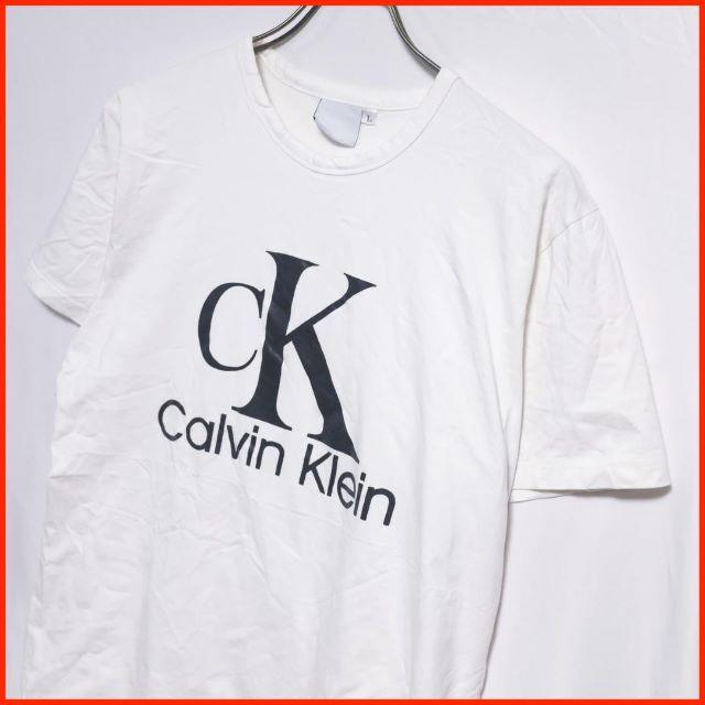 【ユーロ古着】カルバンクラインCK ブランドTシャツ メンズのトップス(Tシャツ/カットソー(半袖/袖なし))の商品写真