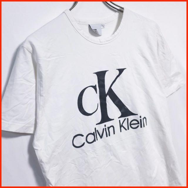 【ユーロ古着】カルバンクラインCK ブランドTシャツ メンズのトップス(Tシャツ/カットソー(半袖/袖なし))の商品写真