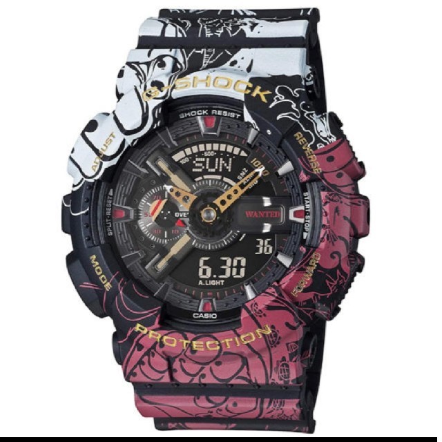 ONE PIECE G-SHOCK GA-110JOP-1A4JR ワンピースのサムネイル