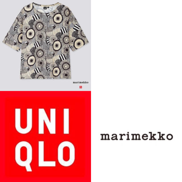 UNIQLO(ユニクロ)の新品　UNIQLO marimekko コラボ　XLサイズ レディースのトップス(Tシャツ(半袖/袖なし))の商品写真