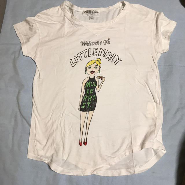 AMERICANA(アメリカーナ)のAmericana Tシャツ レディースのトップス(Tシャツ(半袖/袖なし))の商品写真