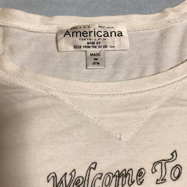 AMERICANA(アメリカーナ)のAmericana Tシャツ レディースのトップス(Tシャツ(半袖/袖なし))の商品写真