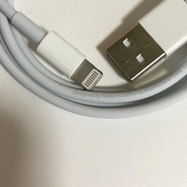 Apple - iPhone充電器 アップルライトニングケーブル ACアダプタ Apple - iPhone充電器 アップルライトニングケーブル ACアダプタ