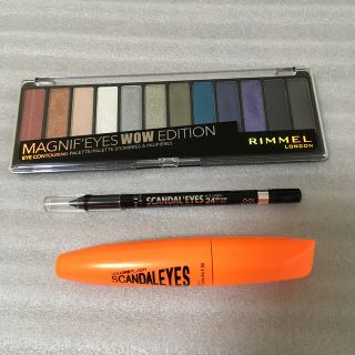 リンメル(RIMMEL)のリンメル マスカラ&アイライナー&パレット(コフレ/メイクアップセット)