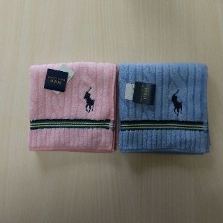 ラルフローレン(Ralph Lauren)のS様専用ラルフローレン　タオルハンカチ　2枚　新品　(K)(ハンカチ)