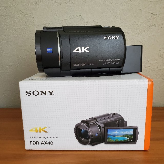 【KO様専用】SONY FDR-AX40 4Kビデオカメラ ソニー　極美品