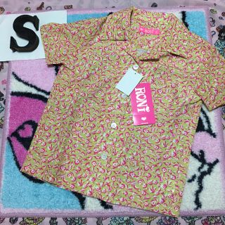 ロニィ(RONI)の新品タグ付き★RONI★花柄シャツ★S(ブラウス)