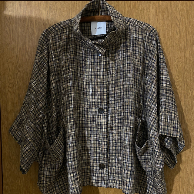 TODAYFUL(トゥデイフル)のSEE-THROUGH CHECK OVER SHRIT JACKET クラネ レディースのトップス(シャツ/ブラウス(長袖/七分))の商品写真