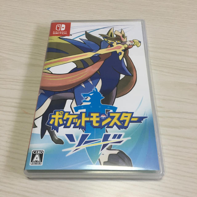 ポケモン(ポケモン)のポケットモンスター ソード Switch エンタメ/ホビーのゲームソフト/ゲーム機本体(家庭用ゲームソフト)の商品写真