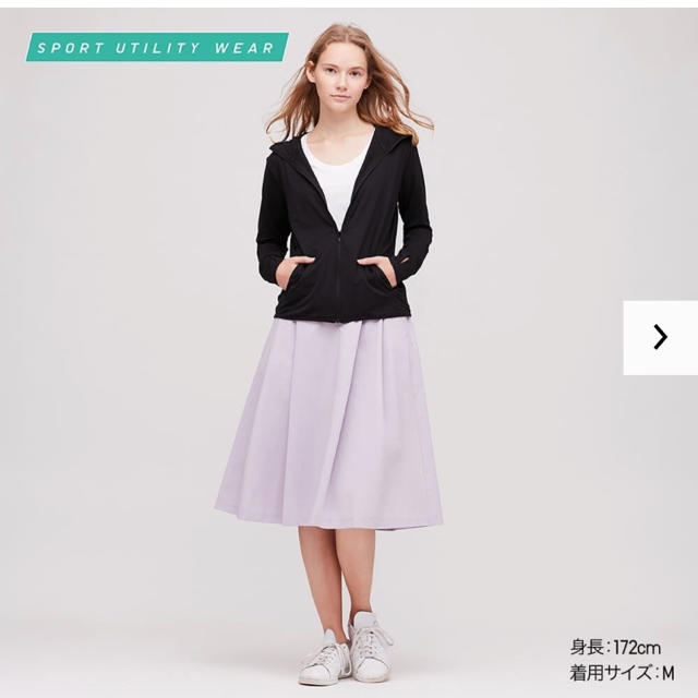 UNIQLO(ユニクロ)のユニクロ エアリズム メッシュ パーカ レディースのトップス(パーカー)の商品写真