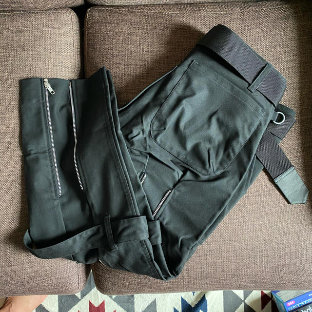 peel&lift bondage trousers modern M 黒
