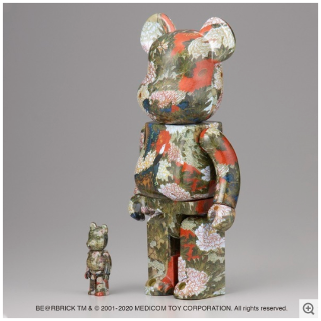 BE@RBRICK 伊藤若冲「牡丹小禽図(ぼたんしょうきんず ... BE@RBRICK 伊藤若冲 牡丹小禽図 ぼたんしょうきんず