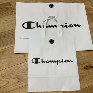 チャンピオン(Champion)のチャンピオン ギフト用ショップ袋2枚セット(ショップ袋)