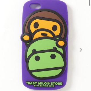 アベイシングエイプ(A BATHING APE)の定価以下 A BATHING APE MILO iPhone 6 6S ケース(iPhoneケース)