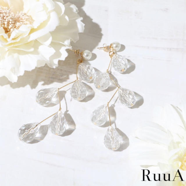 DaTuRa(ダチュラ)のRuuA♡さくりな♡新品未使用♡ピアス レディースのアクセサリー(ピアス)の商品写真