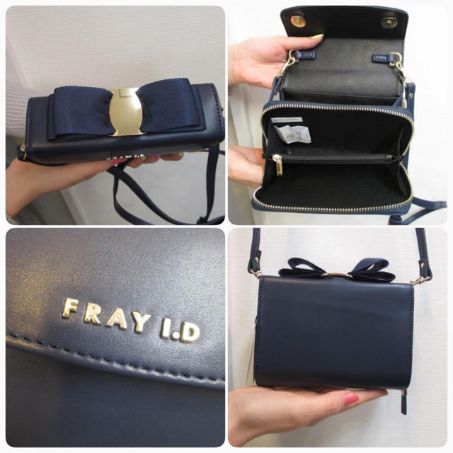 FRAY I.D(フレイアイディー)のナイロンリボンミニショルダーバッグ レディースのバッグ(ショルダーバッグ)の商品写真