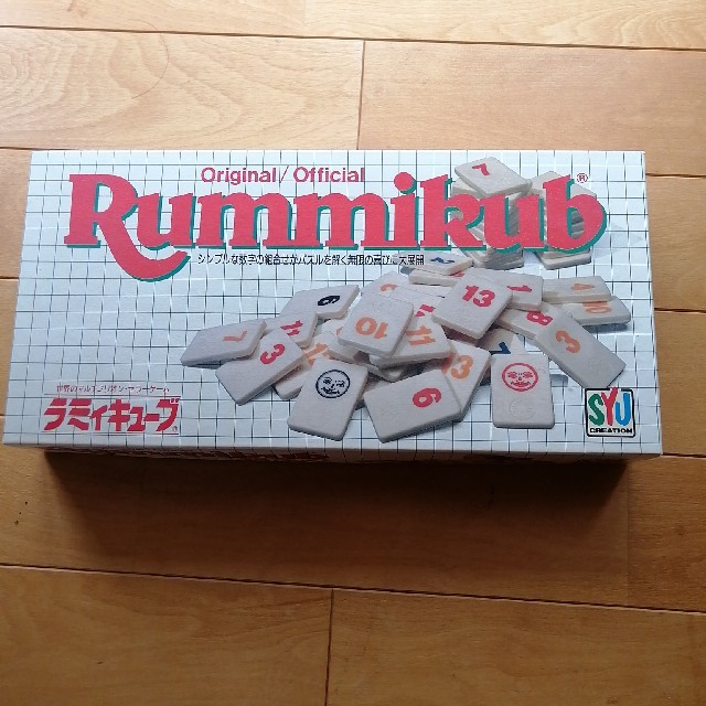 任天堂(ニンテンドウ)のゲーム　ラミィキューブ中古品　Rummikub エンタメ/ホビーのテーブルゲーム/ホビー(人生ゲーム)の商品写真