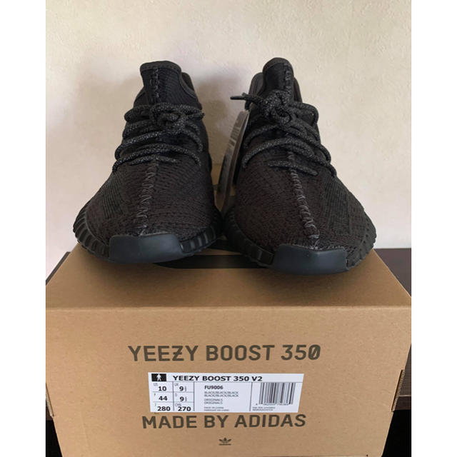 ADIDAS YEEZY BOOST 350 V2 BLACKスニーカー