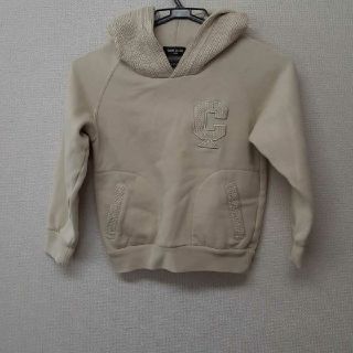 コムサイズム(COMME CA ISM)のNo.102　コムサイズム　薄いブラウンパーカー　size120(その他)