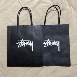 ステューシー(STUSSY)のストゥーシー　ショッパー2枚セット(ショップ袋)