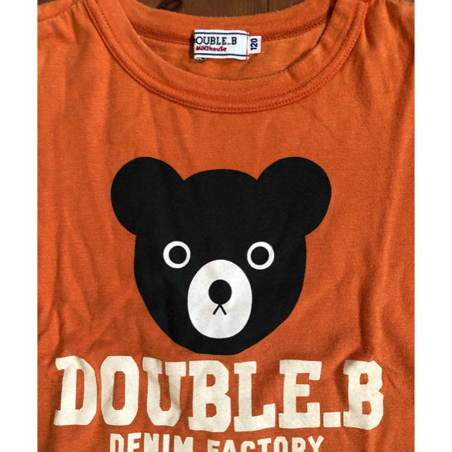 DOUBLE.B(ダブルビー)のDOUBLE B Tシャツ 120 キッズ/ベビー/マタニティのキッズ服男の子用(90cm~)(Tシャツ/カットソー)の商品写真