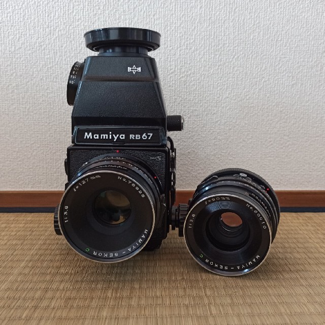 Mamiya カメラ　と　レンズセット