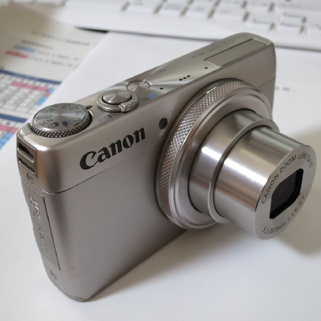 Canon(キヤノン)のキヤノン PowerShot S120 美品！（純正予備バッテリー付き） スマホ/家電/カメラのカメラ(コンパクトデジタルカメラ)の商品写真