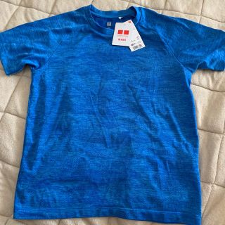 ユニクロ(UNIQLO)のユニクロ　ドライEXクルーネックTシャツ140(Tシャツ/カットソー)