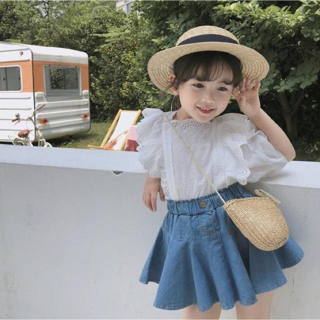 新品 〛トップス+スカート 2点セットの通販 by 韓国子供服 Orini's
