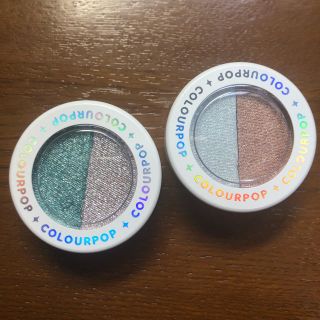 カラーポップ(colourpop)のCOLOURPOP スーパーショックシャドウ 2色セット(アイシャドウ)