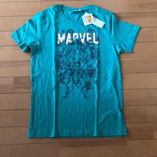 ジーユー(GU)のMARVL  メンズ　Tシャツ Sサイズ　新品(Tシャツ/カットソー(半袖/袖なし))