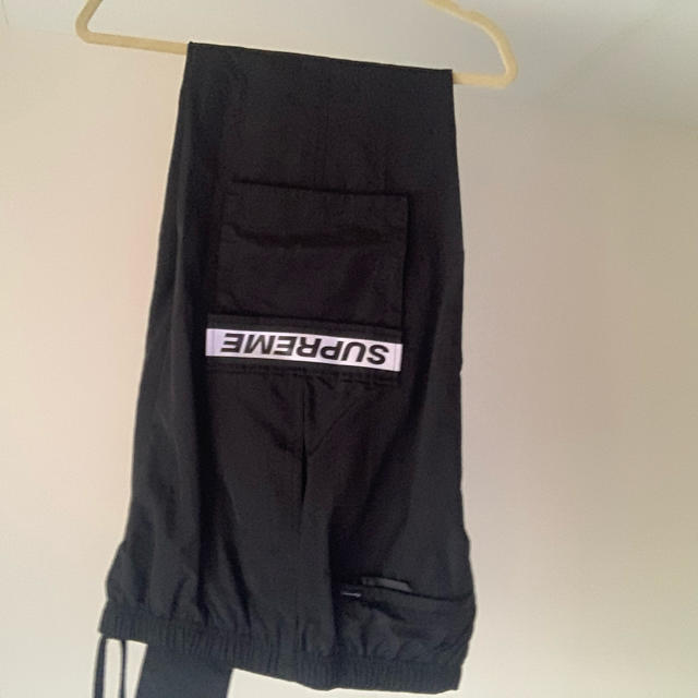 supreme 2018ss taping cargo pant black M