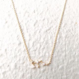 ヨンドシー(4℃)の獅子座* leo necklace 星座ネックレス(ネックレス)