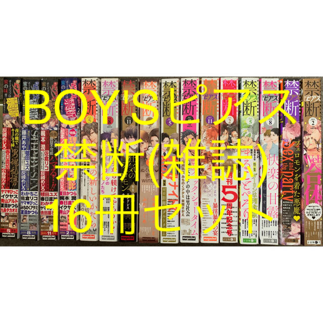 BOY'Sピアス禁断 12冊セット