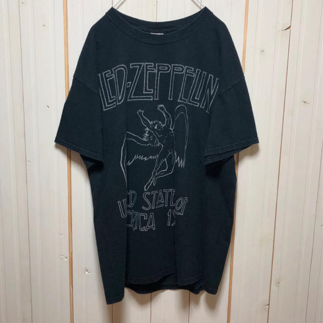 GILDAN(ギルタン)のアメリカ古着 Led Zeppelin レッドツェッペリン ヴィンテージ バンT メンズのトップス(Tシャツ/カットソー(半袖/袖なし))の商品写真