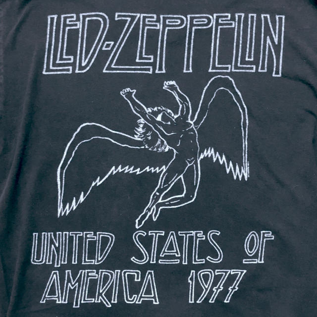 GILDAN(ギルタン)のアメリカ古着 Led Zeppelin レッドツェッペリン ヴィンテージ バンT メンズのトップス(Tシャツ/カットソー(半袖/袖なし))の商品写真